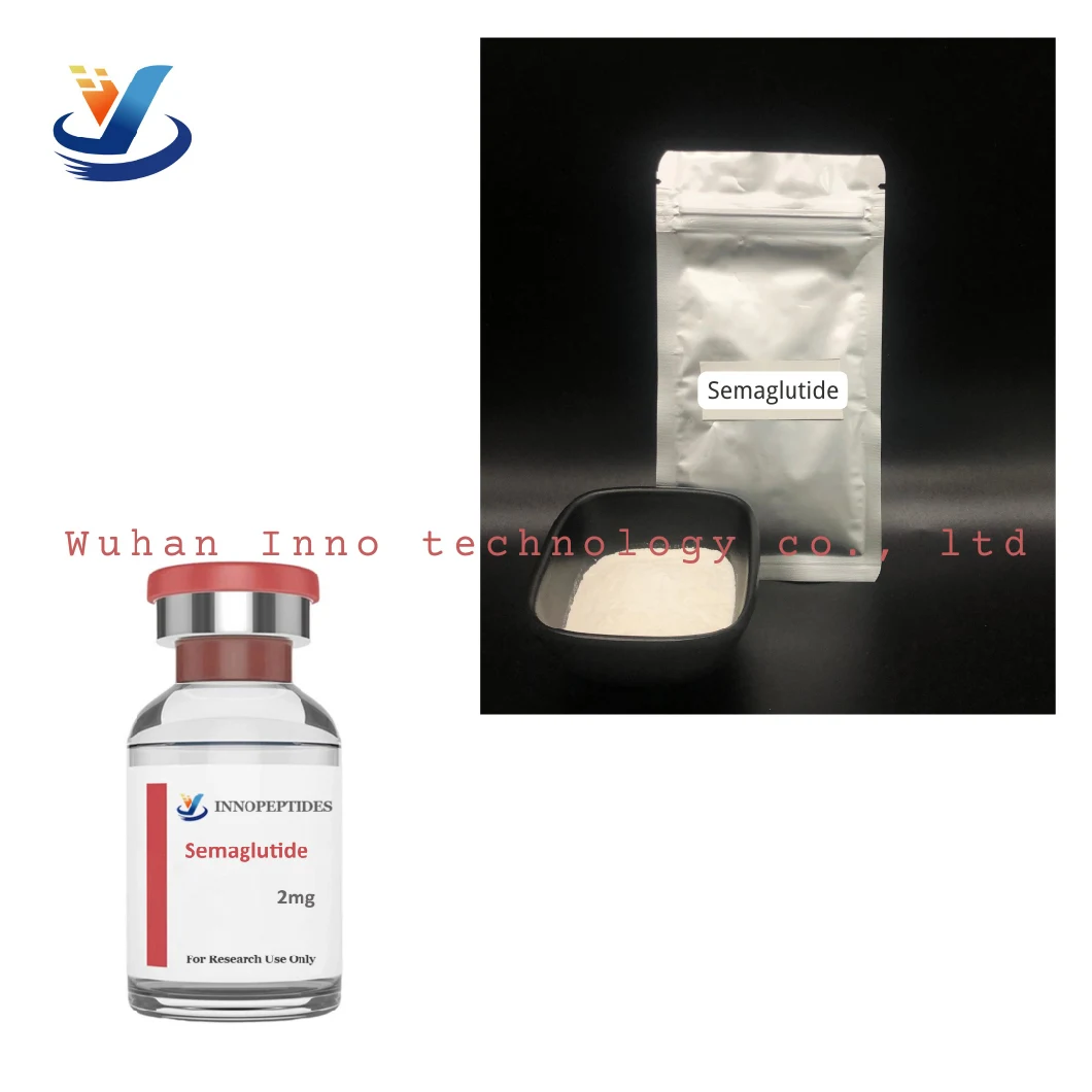 Lab Tested 99% Purity Pharmaceutical Intermediate Peptides Raw Powder Tirzepatide Semaglutide CAS 910463-68-2 for Research