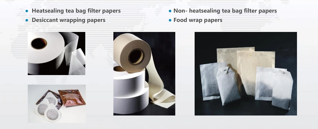 Filter Paper for Tea Bags &amp; Coffee (non heat seal)