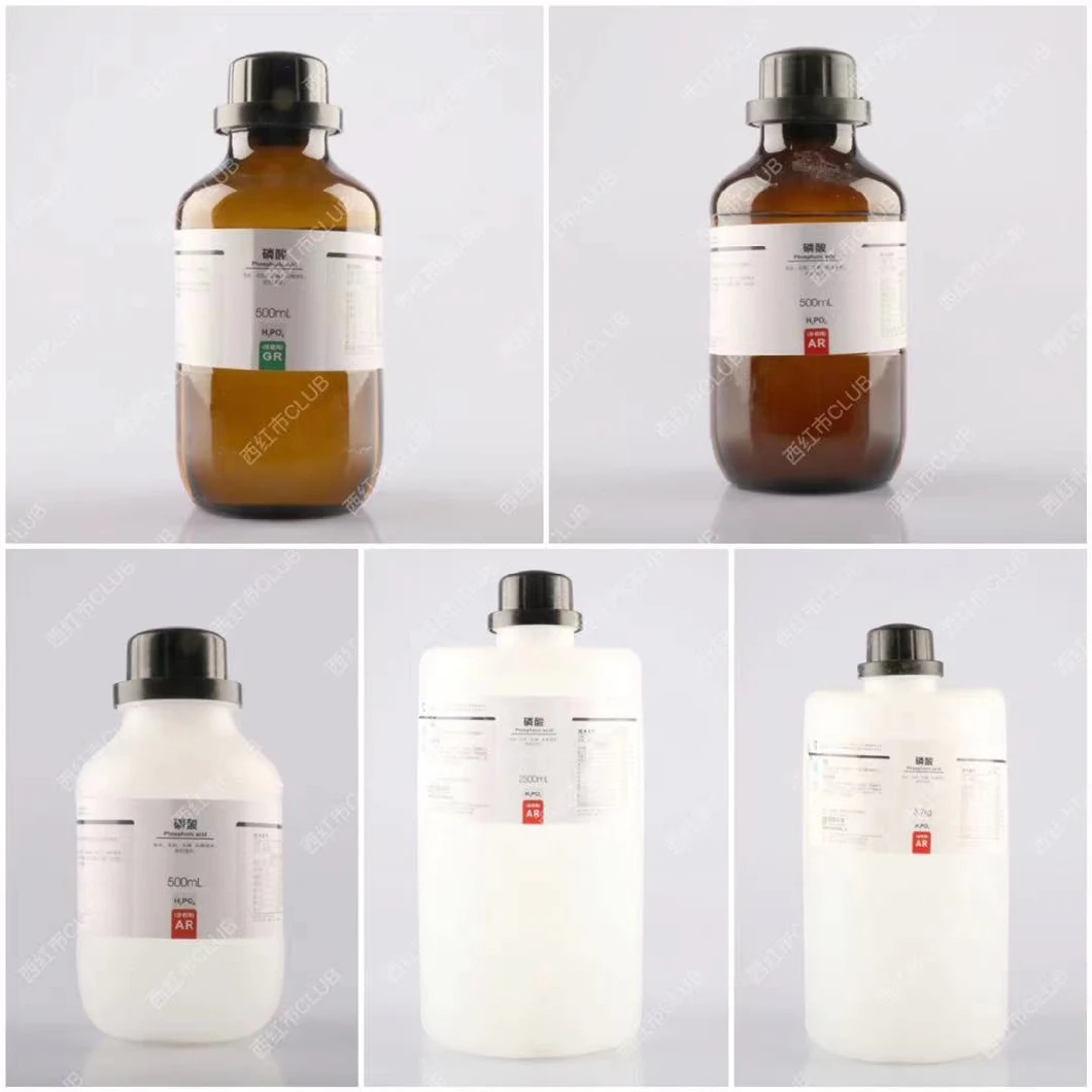 Ultra Pure Cp/Ar/Gr/HPLC/Sg Grade Use in Laboratory Chemicals Phosphoric Acid Reagent