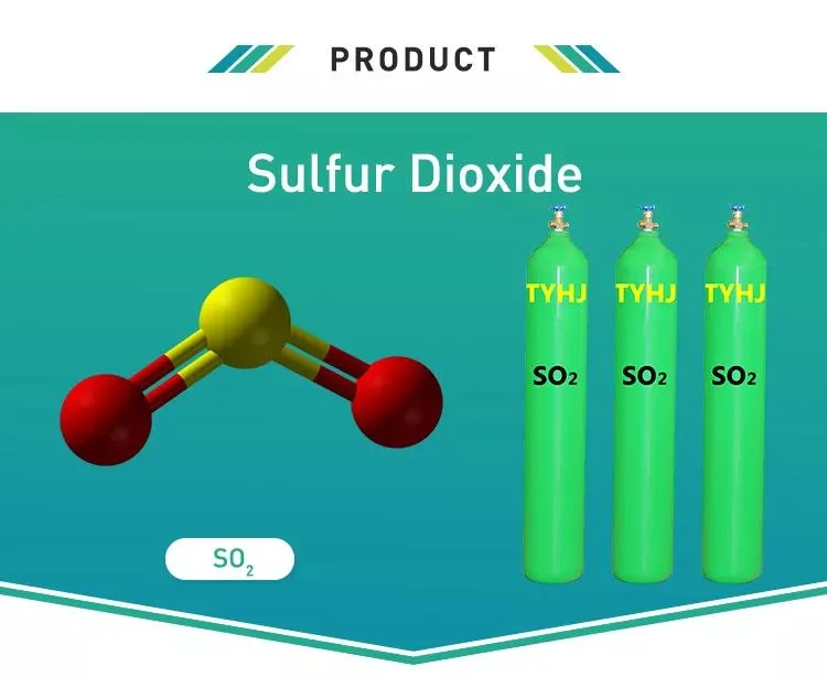 Good Quality Sulfur Dioxide Sulphur Dioxide So2 Gas Price Industrial Grade Food Grade 99.9% China Manufacturer