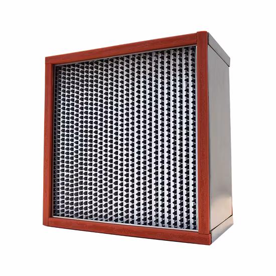 Air Conditioning High Temperature Resistance HEPA Filter Paper in High Clean Room